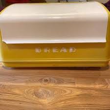Lustro Ware | Kitchen | Lustrous Ware Vintage Bread Box Made ...