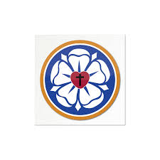 Luther Rose Small Sticker – OldLutheran