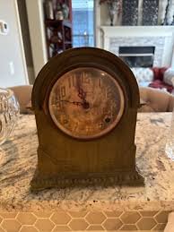 Vintage 1824 Ingraham Eight Day Wood Mantle Regulating ...