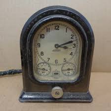 Vintage Lux Clock Mfg. Range Timer Clock Art Deco Untested ...