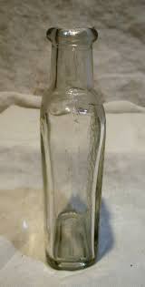 Antique Embossed Glass Bottle: J.L. Prescott Liquid Stove ...
