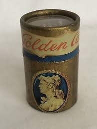 Vintage Golden Cameo Matches Gold Tip Full Gold-tip ...