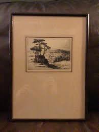 Signed Etching by Bertram Buchanan - Etsy
