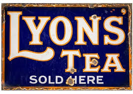 Lyons Tea Vintage Retro Metal Wall Plaque Art Antique Advertisement Sign | eBay