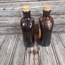 VTG Log Cabin Syrup Bicentennial Collectors Amber Flask bottle 1976 Lot of 2 | eBay