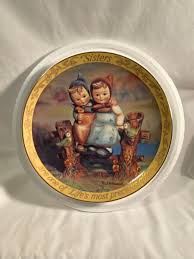M.J. Hummel Sisters Plate C5949 Danbury Mint 'One Of Life's ...