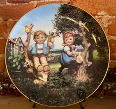 Vintage Goebel M.I. Hummel "apple Tree Boy & Girl" Plate ...