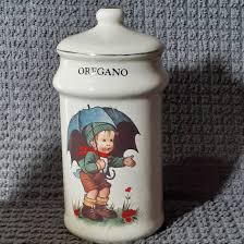 Vintage 1 Piece Hummel Style Design Spice Shaker Container ...