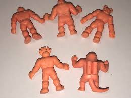 Vintage 80s Japan Kinnikuman Keshigomu Kinkeshi Rubber ...