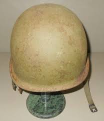 M1C McCord US Steel Helmet Vietnam Vtg Rear Seam Swivel Bale With Green Liner | eBay