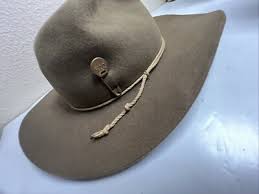 Custom Made Green/Brown Felt Fedora Hat By Recapitate Size 7 ...