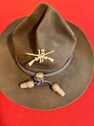 Pre-WWII Campaign Hat with C/S, Officer Hat Cord, 12th INF ...
