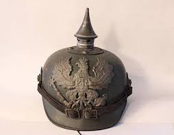 German Wwi Baden Dragoon Officer Helmet