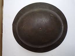 WW-1 DOUGHBOY HELMET WITH PERIOD APPLIED 33RD INFANTRY ...