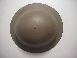 Post WWII BRITISH TYPE DUTCH B56 2SLN STEEL HELMET with ...