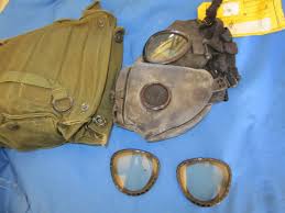 US Army M17A1 Gas Mask Small w/ Original Canvas Bag- Last ...