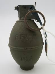 Vintage Post WWII US RFX-55 M12 Practice Grenade | Proxibid