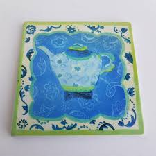 Hallmark Kimberly Hodges Teapot Wall Plate | eBay