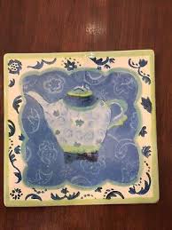 Hallmark 2003 Kimberly Hodges Teapot & Lemon Ceramic Tile ...