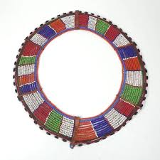 Tribal | Jewelry | Beaded Collar Necklace African Maasai ...