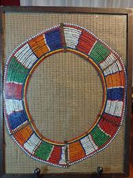 VTG AFRICAN MAASAI Mara Kenya BEADED TRIBAL ...