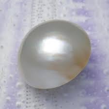 16.12 mm Cream White Mabe Pearl Round Cultured in Sumbawa ...