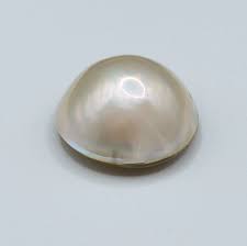 White Pink Pearl Sea Water "Mabe" good quality, Ø diameter ...