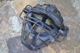 Vintage Baseball Catcher Umpire Mask Face Game Sports ...