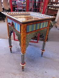 Sold at Auction: MacKenzie-Child Tea Table