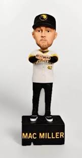 Mac Miller Bobblehead Pittsburgh Pirates Collectable, New & Unopened in box | eBay