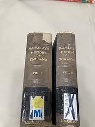 The History Of England In 2 Volumes by Lord Macaulay: Fine ...