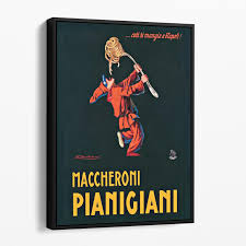 Maccheroni Pianigiani, 1922 Canvas Wall Art Prints – Big Canvas Art Prints