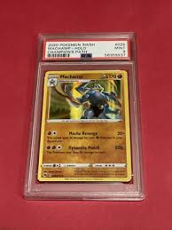 PSA 9 Machamp Holo 26/73 2020 Pokemon Champion's Path | eBay