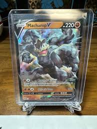 Pokémon TCG Machamp V Sword & Shield - Astral Radiance 072/189 Holo Ultra Rare | eBay