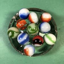 Vintage Marbles | Approximately 1/2" | Lot Of 11 | Nice ...