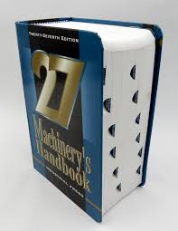 MACHINERY'S HANDBOOK 27TH EDITION TOOLBOX EDITION HARDCOVER ...