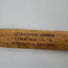 Vintage 14” Wood Hammer Handle Hickory for 16 - 20oz Ball ...