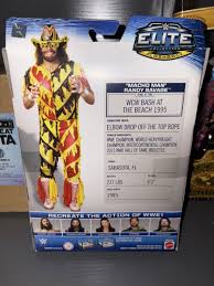WWE MATTEL ELITE FLASHBACK 38 MACHO MAN RANDY SAVAGE WWF WCW ACTION FIGURE LIZ | eBay