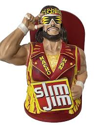 WWE MACHO MAN RANDY SAVAGE Slim Jim Display 2025 ...