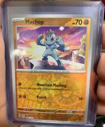 Machop - 066/165 - Scarlet & Violet 151 - Reverse Holo ...