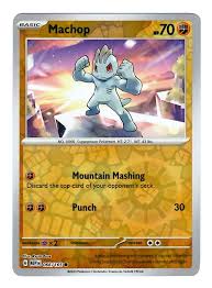 Amazon.com: Pokemon - Machop 066/165 - Pokemon 151 - Reverse ...
