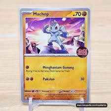 Promo Pokemon Card Machop 068/SV-P Choki Choki Promo TCG ...