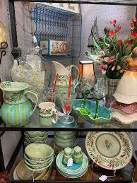Things are heating up outside and the new items at Burleson Antique Mall will give you respite from the heat and humidity and give you some great decorating and collecting ideas! Our