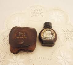 Vintage Mackenzie Smelling Salts Bottle: 1940s Brown Glass ...