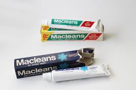 70s vintage Macleans toothpaste metal tubes in original ...