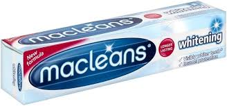 Amazon.com : Macleans Whitening Toothpaste, 100ml, Pack of 1 ...