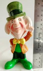 VTG Walt Disney Productions Mad Hatter Ceramic Figure Alice ...