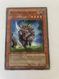 Mad Sword Beast SD09-EN004 - Common - 1st Edition - NM ...