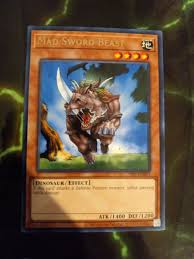 Yugioh! Mad Sword Beast - PSV-EN091 - Rare - Unlimited 25th ...