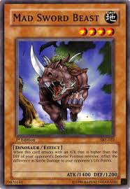 Mad Sword Beast - Starter Deck: Kaiba Evolution - YuGiOh ...